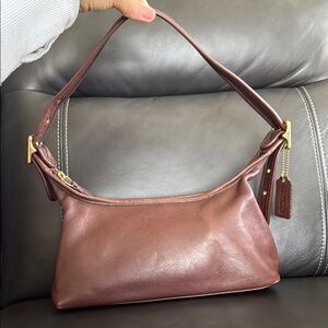 Coach Brown Leather Shoulder Bag